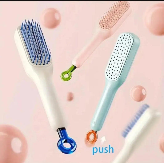 Telescopic Anti-Static Hair Comb – Foldable Pocket Travel Comb