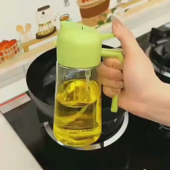 2 in 1 Spray Oil Bottle