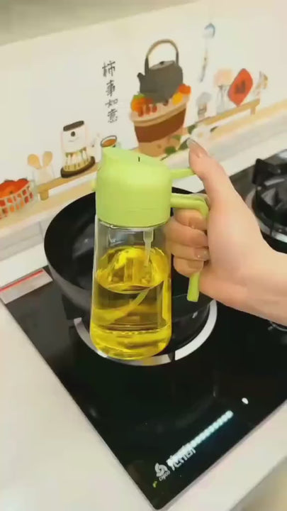 2 in 1 Spray Oil Bottle
